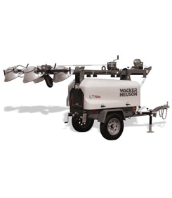 Torre de iluminación diesel  a 9 m.