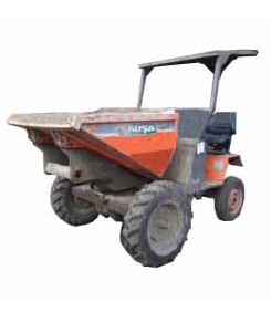 Dumper hidráulico de 1.500 Kg. descarga giratoria 4x2